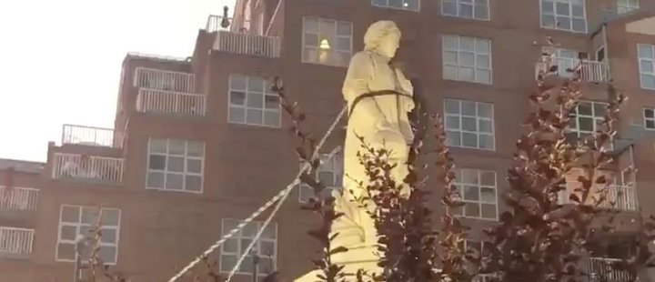Baltimore Mayor Defends Vandals Who Toppled Christopher Columbus