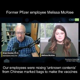 covidtruth.victoria on Instagram: "A former employee turned whistleblower says not only did the public not know what was in the 'vaccines', the very assembly line workers didn't know what it was they were assembling!  #scamdemic2024 #whistleblower #arrest