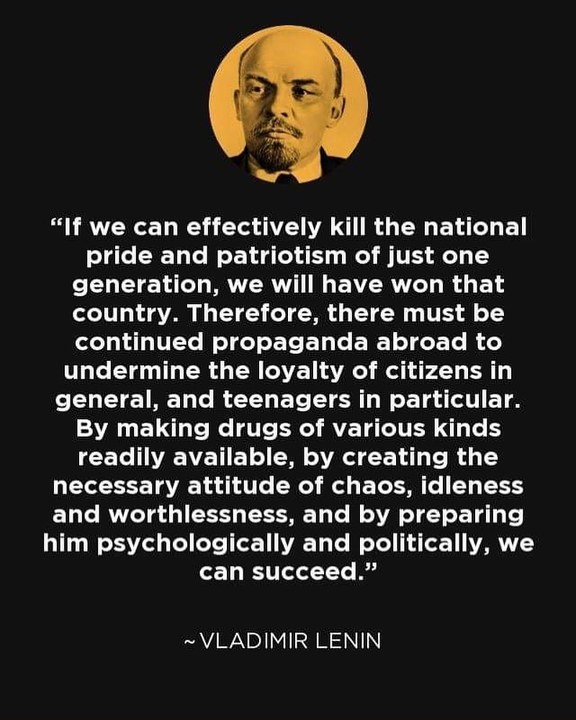 Conservative Californian on Instagram: “Sound Familiar? Don’t buy into their lies. • • #makeamericagreatagain #maga #propoganda #vladimirlenin #liberals #liberalsnowflakes…”