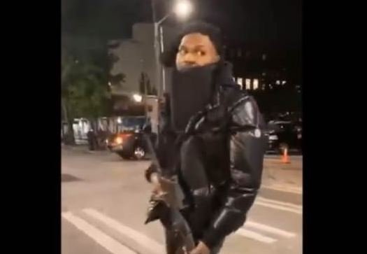 VIDEO: Warlord &quot;Raz from CHAZ&quot; Caught on Video Handing Out AR15s