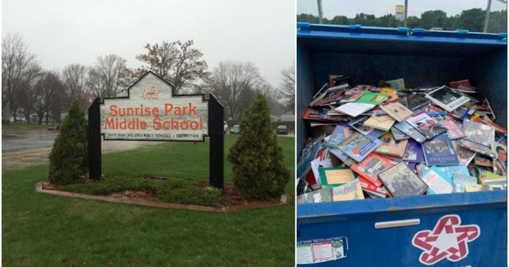 Minnesota Middle School Tosses Hundreds of Classic Books in the 