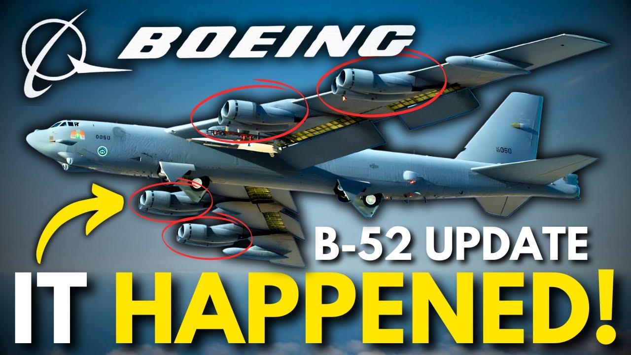 The NEW B-52 ENGINES Will DESTROY The Entire Aviation Industry! Here's ...